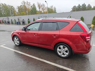 2009 Kia Ceed I, красный, 550000 рублей, вид 4