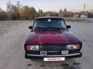 2005 Lada (ВАЗ) 2107, пурпурный, 120000 рублей, вид 3