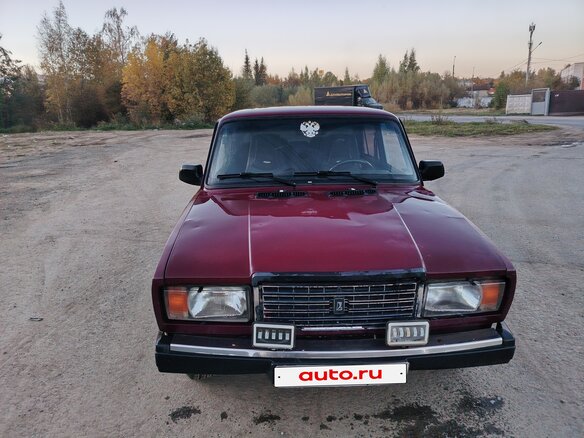 2005 Lada (ВАЗ) 2107, пурпурный, 120000 рублей
