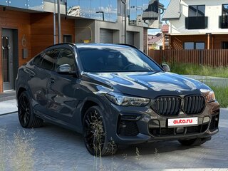 2021 BMW X6 40d III (G06), серый, 8400000 рублей, вид 1