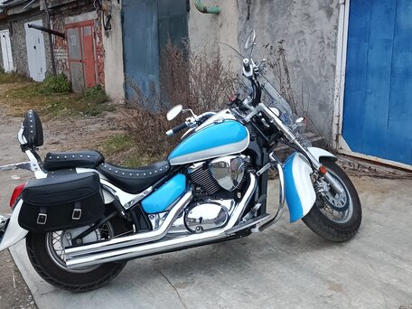 2009 Suzuki Boulevard C50, голубой, 620000 рублей, вид 3