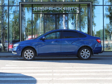 2021 Lada (ВАЗ) Vesta I, синий, 1170000 рублей, вид 2