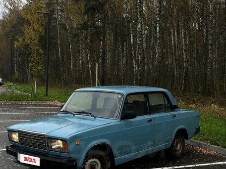 2003 Lada (ВАЗ) 2107, синий, 100000 рублей, вид 1