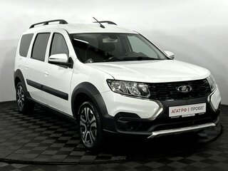 2021 Lada (ВАЗ) Largus Cross I, белый, 1100000 рублей, вид 4