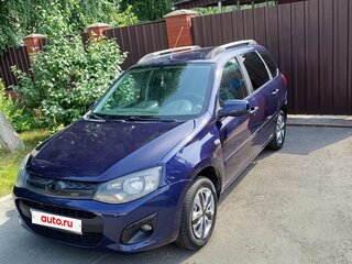 2014 Lada (ВАЗ) Kalina II, синий, 370000 рублей, вид 1