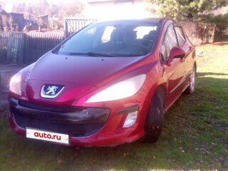 2008 Peugeot 308 I, красный, 285000 рублей, вид 1