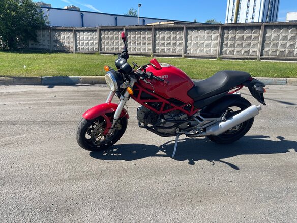 2004 Ducati Monster 400, красный, 230000 рублей - вид 6