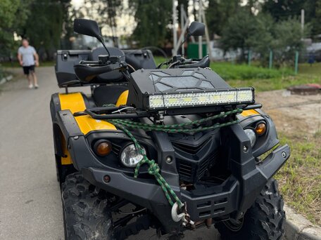 2019 Stels ATV-600YL Леопард, жёлтый, 350000 рублей, вид 1