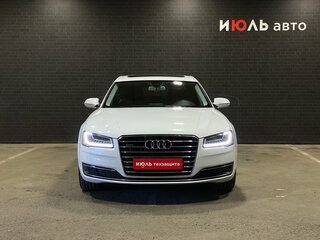 2015 Audi A8 Long III (D4) Рестайлинг, белый, 2900000 рублей, вид 2