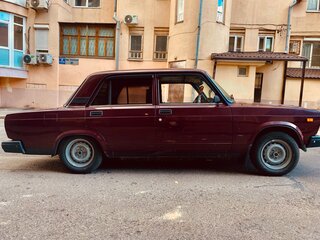 2008 Lada (ВАЗ) 2107, пурпурный, 300000 рублей, вид 4