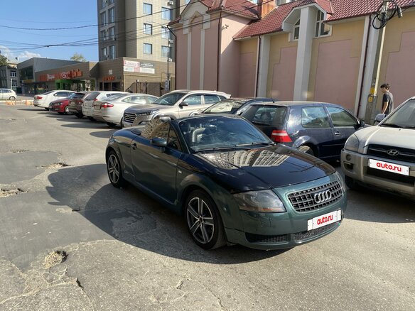 2000 Audi TT I (8N), зелёный, 750000 рублей - вид 3