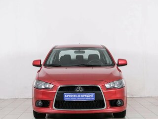 2012 Mitsubishi Lancer X Рестайлинг, красный, 899000 рублей, вид 2