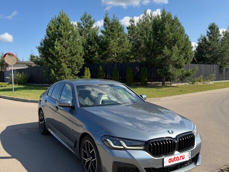 2021 BMW 5 серии 530i xDrive VII (G30/G31/G38) Рестайлинг, серый, 5870000 рублей, вид 2