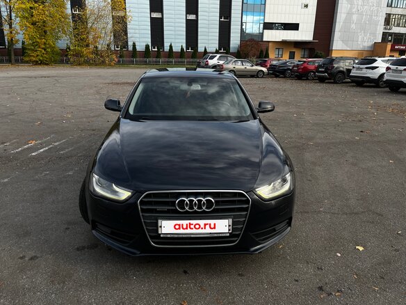 2013 Audi A4 IV (B8) Рестайлинг, чёрный, 1830000 рублей - вид 2