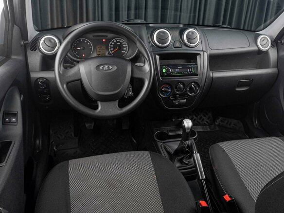 2017 Lada (ВАЗ) Granta I, чёрный, 659000 рублей - вид 5