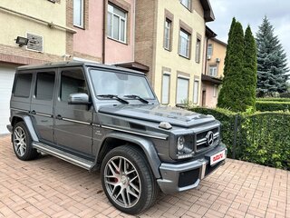 2015 Mercedes-Benz G-Класс AMG 63 AMG I (W463) Рестайлинг 2, серый, 6000000 рублей, вид 3