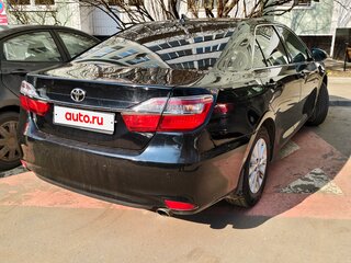 2017 Toyota Camry VII (XV50) Рестайлинг, чёрный, 1890000 рублей, вид 5