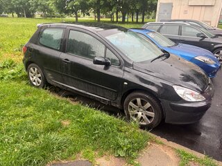 2002 Peugeot 307 I, чёрный, 115000 рублей, вид 4