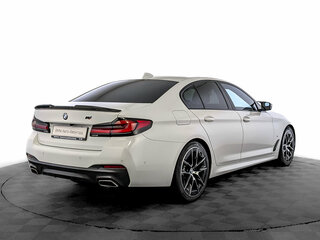 2021 BMW 5 серии 530i xDrive VII (G30/G31/G38) Рестайлинг, белый, 5225000 рублей, вид 5