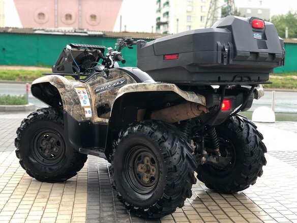 2012 Yamaha Grizzly 550, коричневый, 1169000 рублей - вид 3