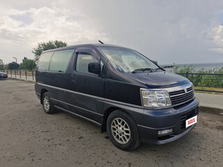 2002 Nissan Elgrand Caravan Elgrand I (E50), серый, 400000 рублей, вид 1