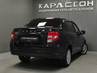 2022 Lada (ВАЗ) Granta I Рестайлинг, чёрный, 643000 рублей, вид 2