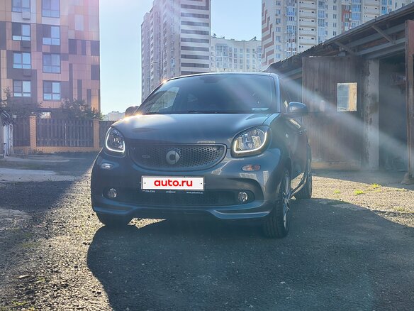 2017 Smart Forfour Brabus II, серый, 2000000 рублей - вид 5