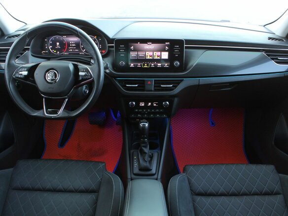 2021 Skoda Rapid II, синий, 1860000 рублей - вид 18