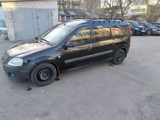 2018 Lada (ВАЗ) Largus I, чёрный, 500000 рублей, вид 4