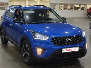 2020 Hyundai Creta I Рестайлинг, синий, 2299000 рублей, вид 4