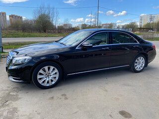 2014 Mercedes-Benz S-Класс 350 CDI BlueTEC VI (W222, C217), чёрный, 4780000 рублей, вид 4