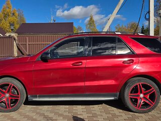 2016 Mercedes-Benz GLE 400 I (W166), красный, 3350000 рублей, вид 4