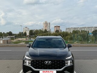 2023 Hyundai Santa Fe IV Рестайлинг, чёрный, 3200000 рублей, вид 2