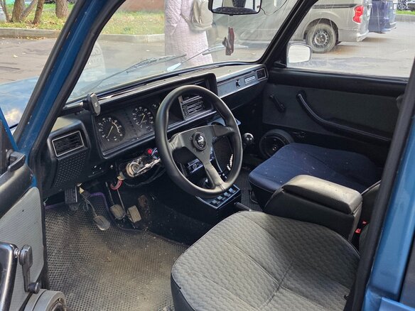 2004 Lada (ВАЗ) 2107, синий, 90000 рублей - вид 7