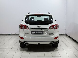 2012 Hyundai Santa Fe II Рестайлинг, белый, 1490000 рублей, вид 4