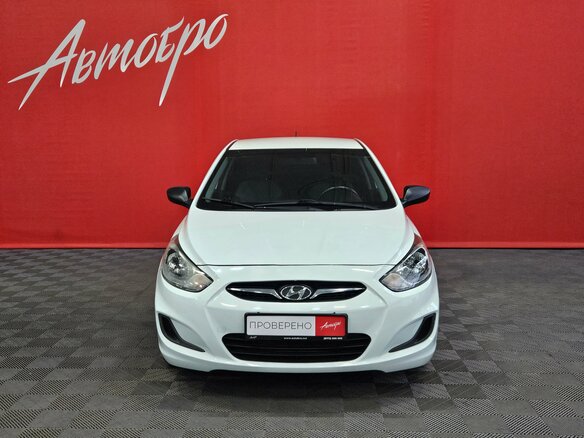 2013 Hyundai Solaris I, белый, 789000 рублей - вид 7