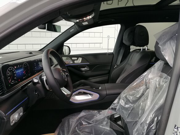 2026 Mercedes-Benz GLS 450 d II (X167) Рестайлинг, серый - вид 10