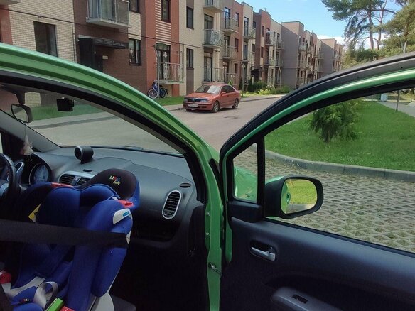 2010 Suzuki Splash I, зелёный, 750000 рублей - вид 8