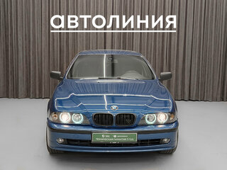 2001 BMW 5 серии 525i IV (E39) Рестайлинг, синий, 749000 рублей, вид 4