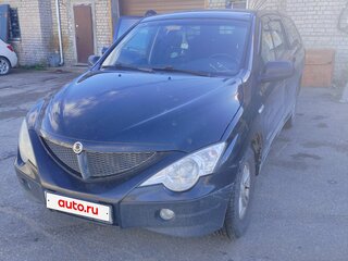 2008 SsangYong Actyon Sports I, чёрный, 699000 рублей, вид 2