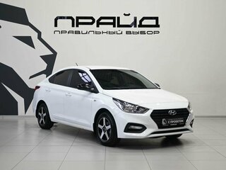 2017 Hyundai Solaris II, белый, 1039900 рублей, вид 5