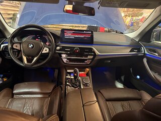 2020 BMW 5 серии 523d VII (G30/G31/G38) Рестайлинг, синий, 3580000 рублей, вид 5