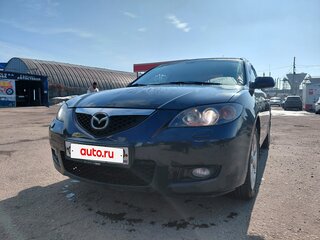 2008 Mazda 3 I (BK) Рестайлинг, чёрный, 450000 рублей, вид 2
