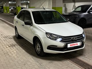 2018 Lada (ВАЗ) Granta I Рестайлинг, белый, 455000 рублей, вид 2