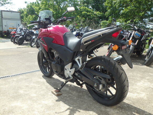 2013 Honda 400X, красный, 520000 рублей - вид 6