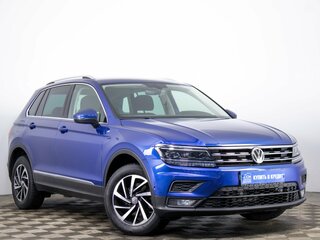 2018 Volkswagen Tiguan II, синий, 2259000 рублей, вид 1