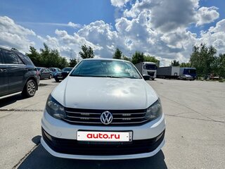 2018 Volkswagen Polo V Рестайлинг, белый, 799000 рублей, вид 4