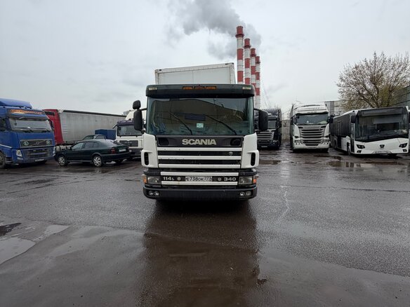 2003 Scania P-series, белый, 950000 рублей - вид 1