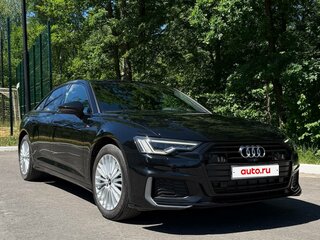 2020 Audi A6 45 TFSI V (C8), чёрный, 4050000 рублей, вид 2