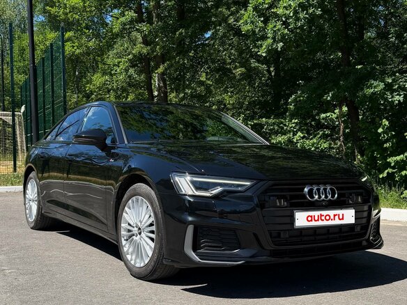 2020 Audi A6 45 TFSI V (C8), чёрный, 4050000 рублей - вид 1